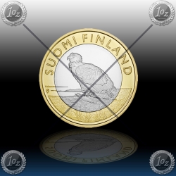 5 EVRO FINSKA 2014 "Animals of the Provinces - Aland" UNC